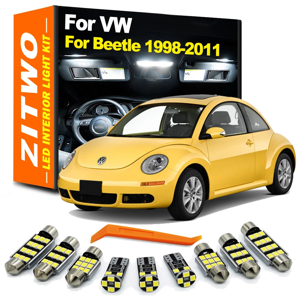 Kit bombillas LED maletero e interior ZITWO para VW Beetle 9C 1C