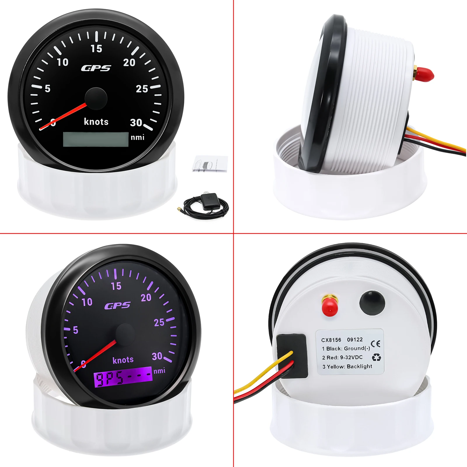 Velocímetro GPS con odómetro retroiluminado multicolor - imagen 5