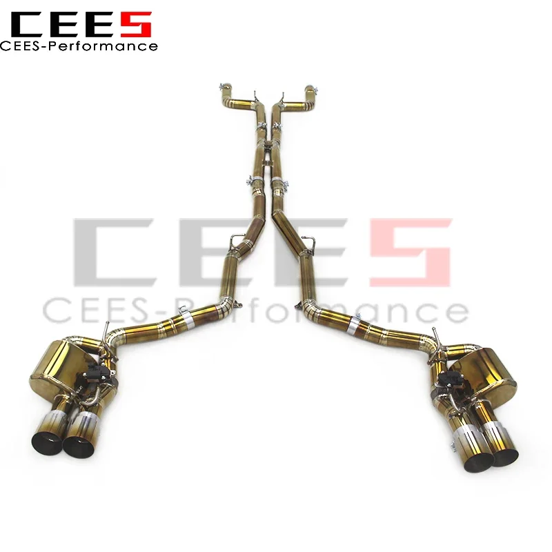 Escape cat-back valvetronic Cees con mando para Maserati Ghibli 3.0T - imagen 2