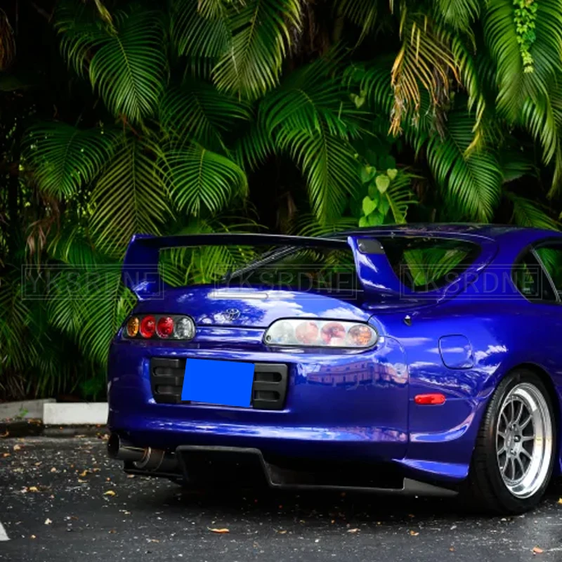 Alerón trasero fibra de carbono estilo TRD para Toyota Supra MK4 - imagen 5