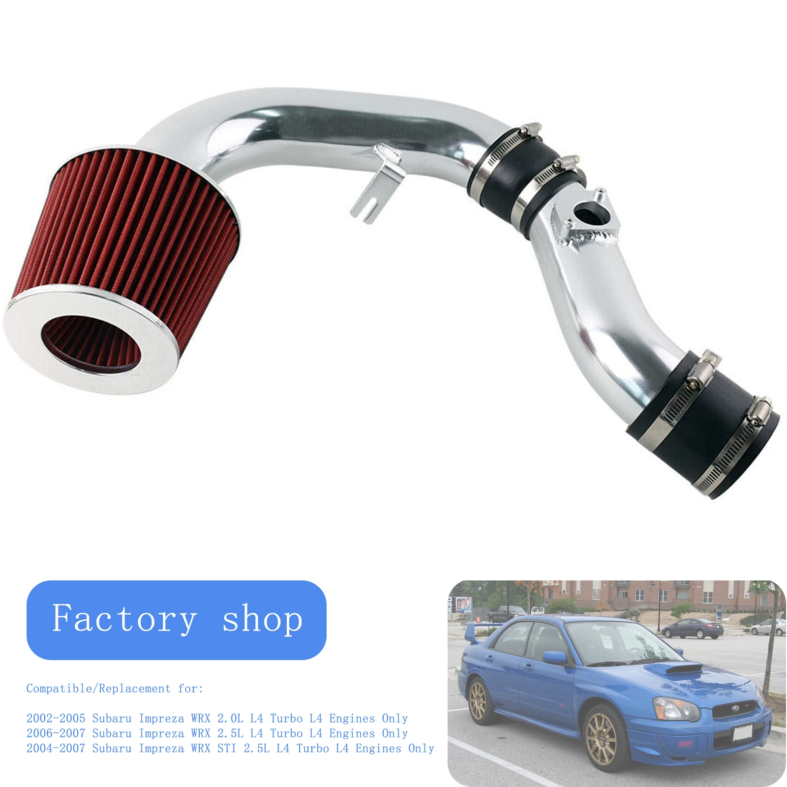 Kit Admisión Aire Frío Performance – Subaru Impreza WRX STI 2.0/2.5 Turbo - imagen 3