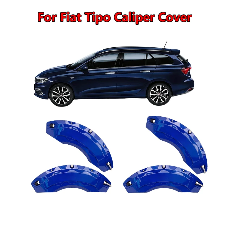 Kit cubrepinzas de freno de aluminio para Fiat Tipo delantero y trasero