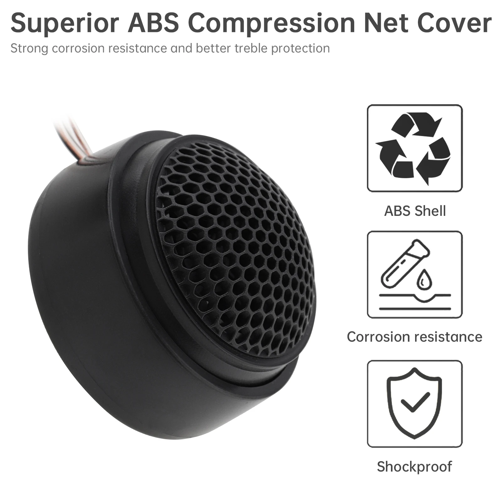 Tweeter universal de 1000 W para sonido estéreo en coche - imagen 4