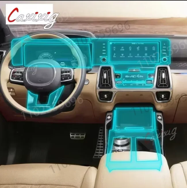 PPF antiarañazos para consola Kia Sorento MQ4 - imagen 2