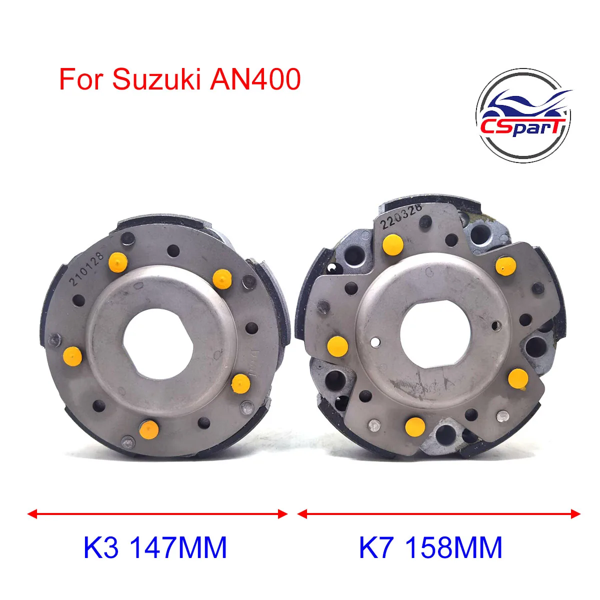 Soporte de embrague para Suzuki Burgman AN400 K3-K7 1999-2014 - imagen 2