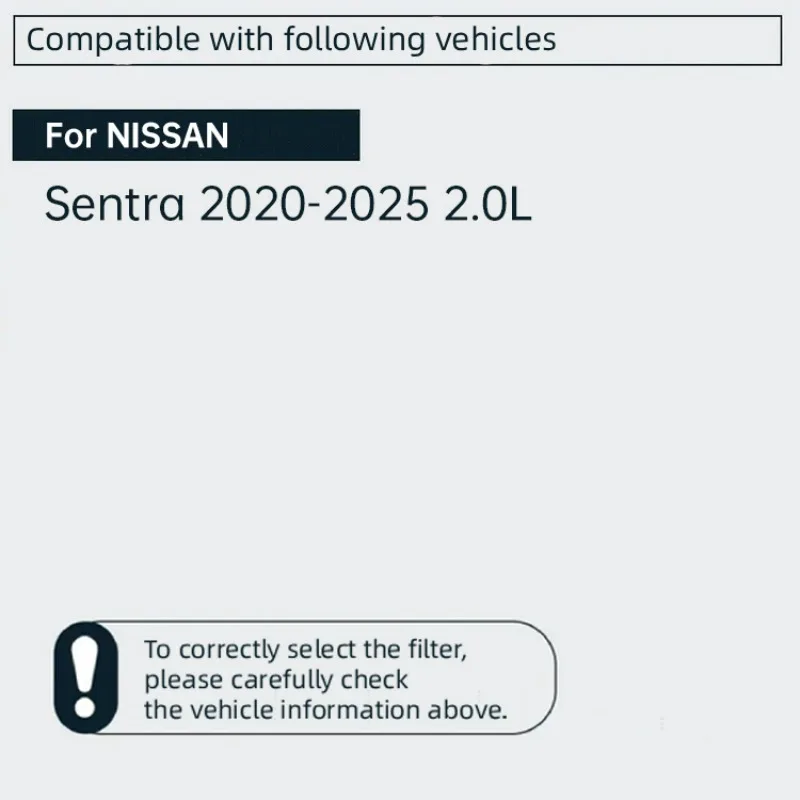 Filtro de aire THREEON AUTO para Nissan Sentra 2020-2024 2.0L - imagen 3