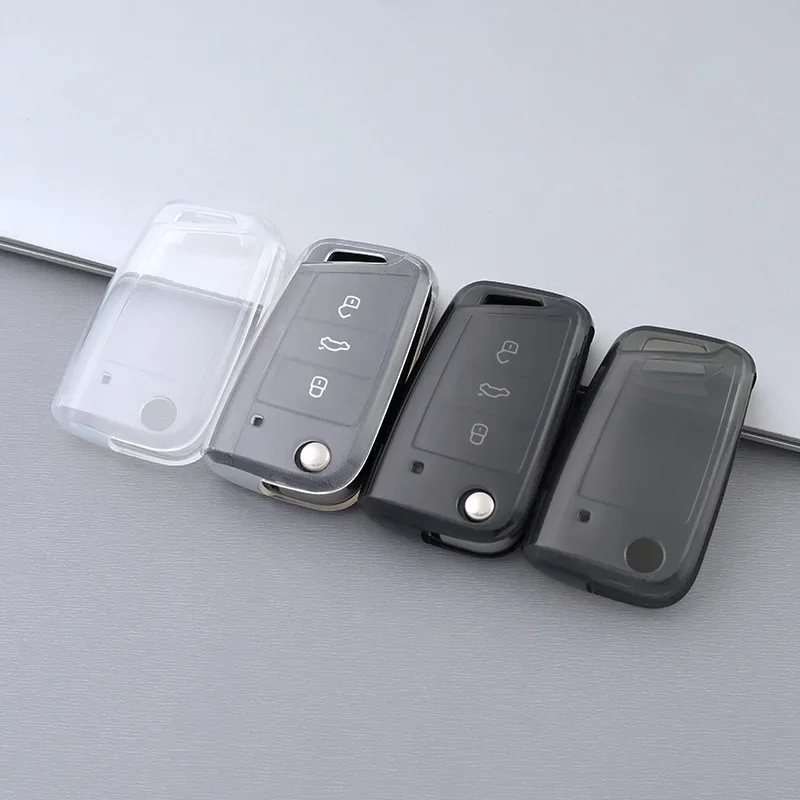 Funda de llave TPU para VW Golf 7, Tiguan, Seat Ateca y Octavia - imagen 3