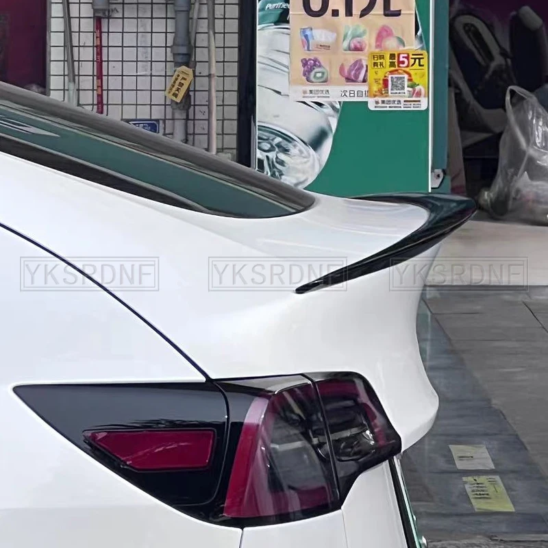 Alerón trasero fibra de carbono ABS Tesla Model 3/Y 2017-2024 Highland - imagen 2