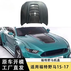 Capó de fibra de carbono edición Robot para Ford Mustang 2015-2017
