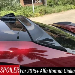 Alerón trasero de fibra de carbono para Alfa Romeo Giulia 2015+