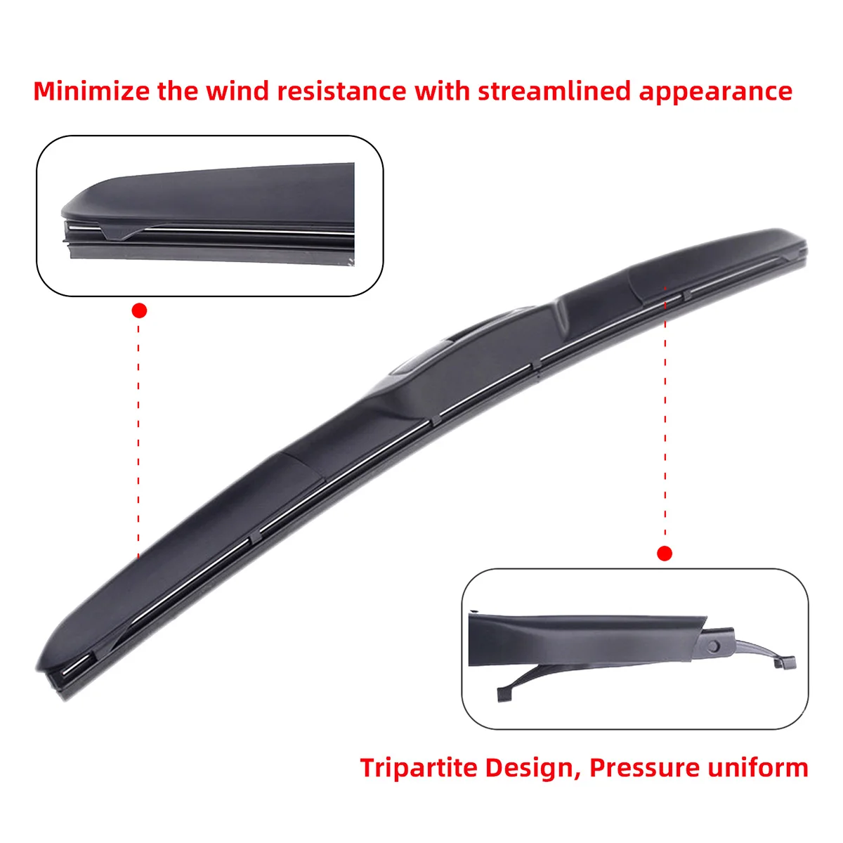 Escobilla Limpiaparabrisas J/U de Pinmoap - imagen 3