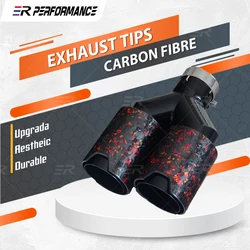 Silenciador de escape ER1 fibra carbono para BMW Serie 3/5