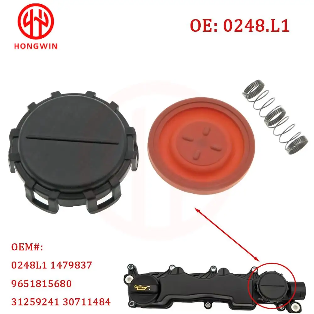 Kit reparación válvula PCV membrana 1.6 HDi Citroën/Peugeot