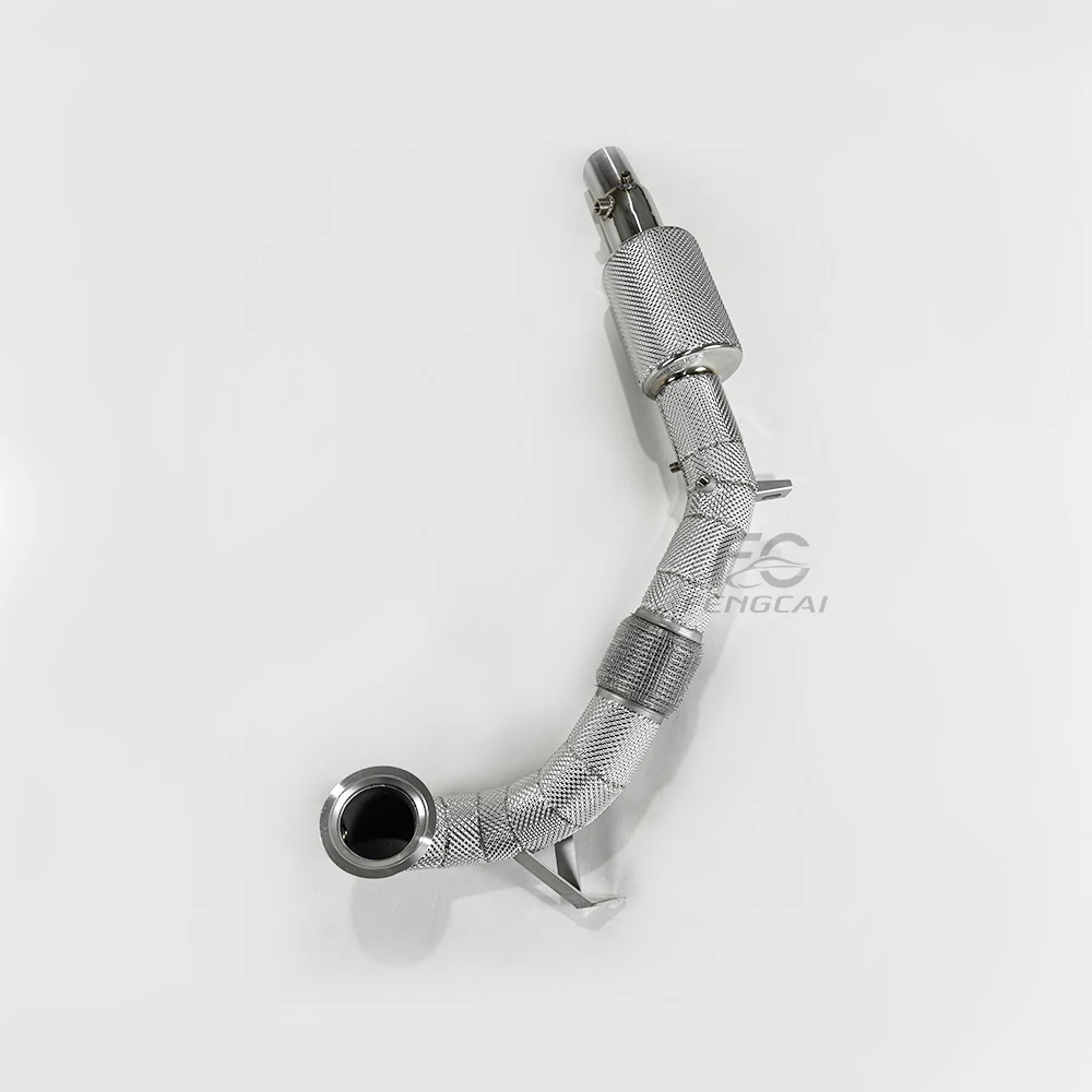Bajante de alto rendimiento acero inoxidable VW Golf 8R MK8 2.0 T - imagen 5
