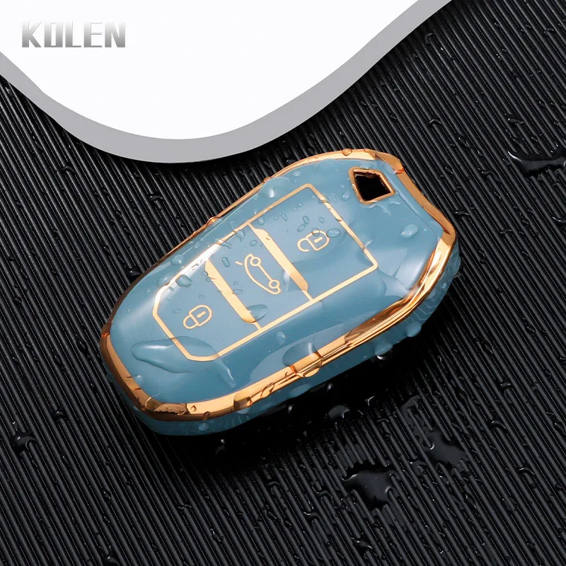 Funda TPU llave Peugeot 208 308 Citroën C3 DS3 – protección mando - imagen 5