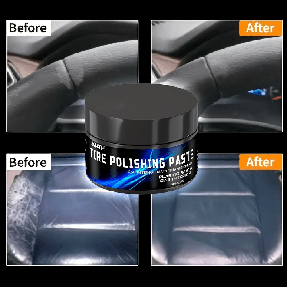 Pasta reparadora de cuero y plástico negro para interior coche - imagen 5