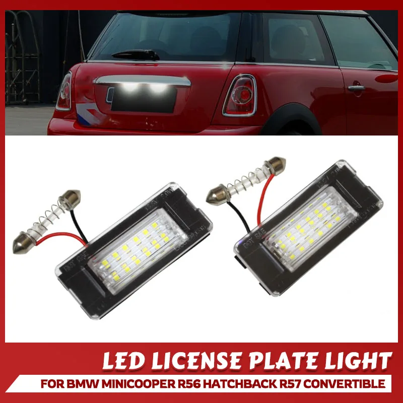 Luz LED de matrícula Mini Cooper R50/R52/R53/R56/R57/R58/R59
