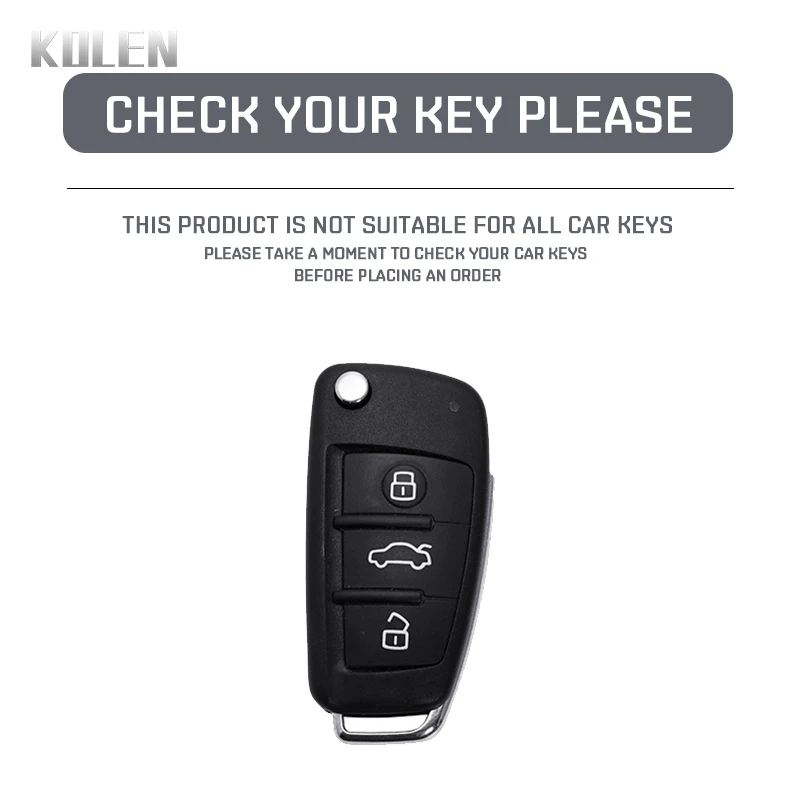 Funda para llave Audi de TPU – A1, A3, A4, A5, A6, Q3, Q5 y Q7 - imagen 4