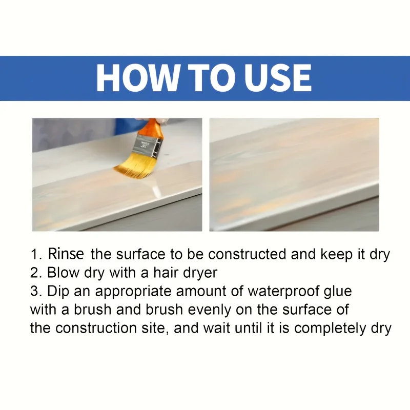 Sellador impermeable transparente para reparar fugas recurrentes - imagen 5