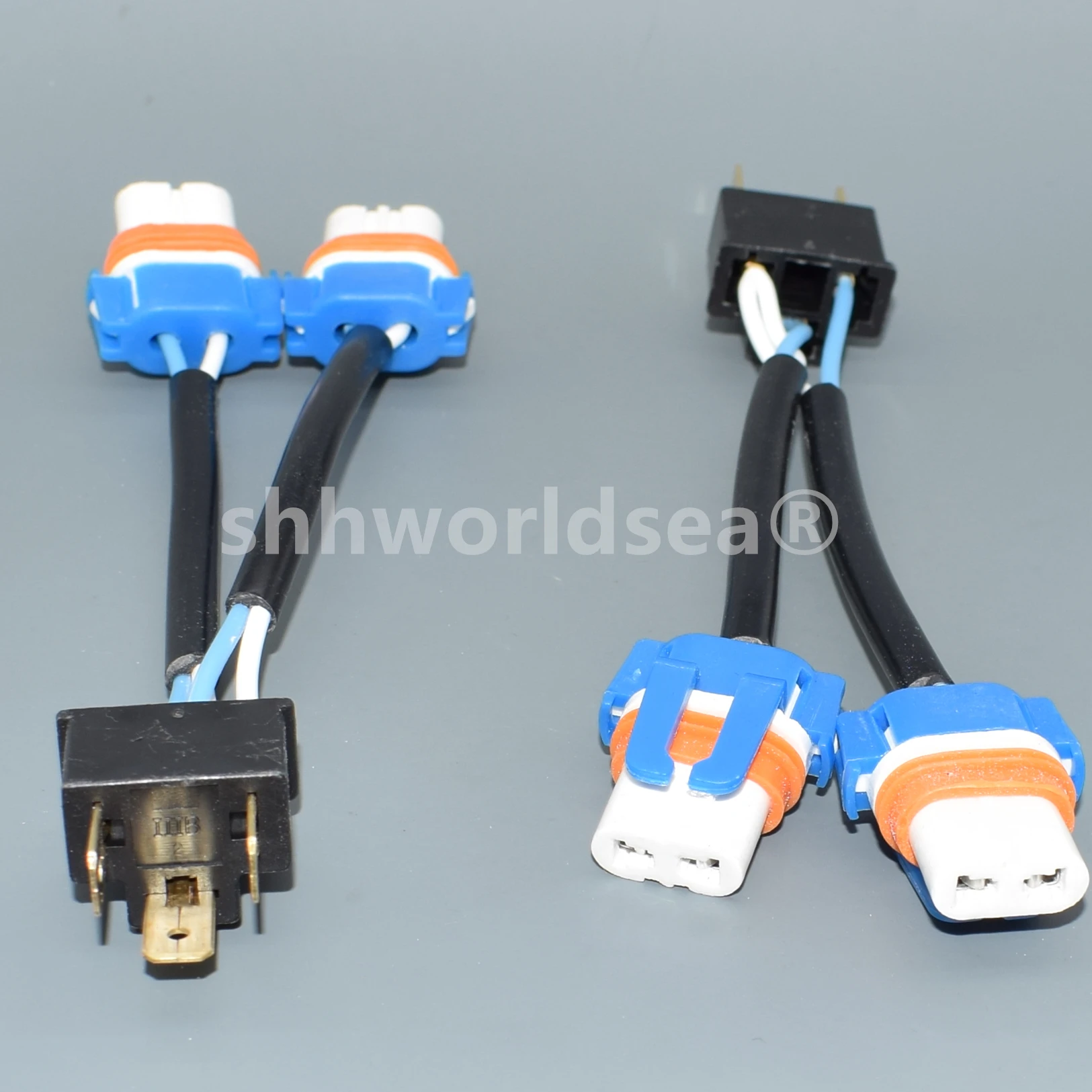 Shhworldsea adaptador de faro H4 macho-hembra para 9005/9006 - imagen 4