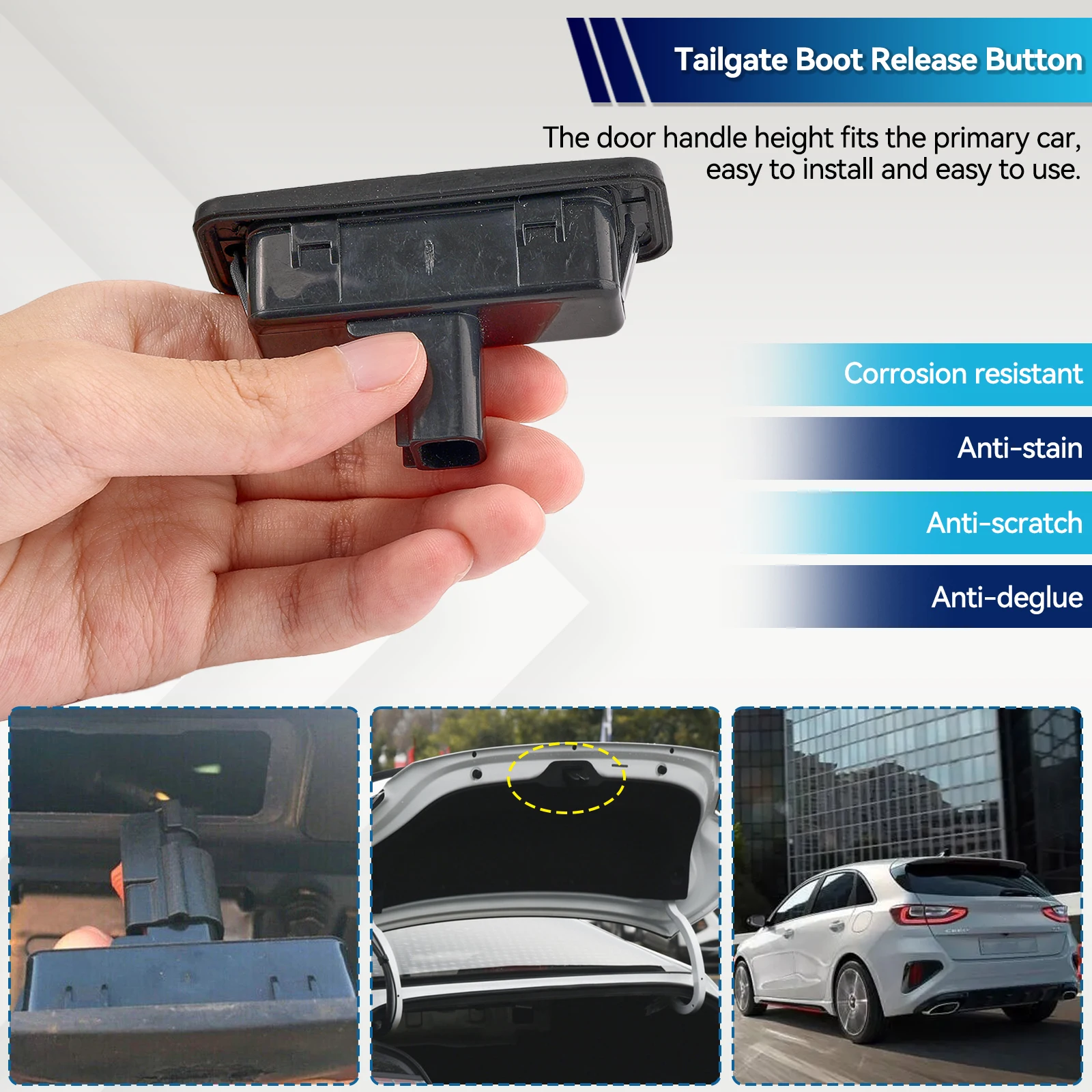 81260-A5000 Interruptor luz maletero Hyundai Elantra GT i30 Kia Ceed - imagen 4