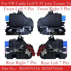 Actuador cerradura puerta 3D1837015A para VW Golf V Jetta Touran Caddy