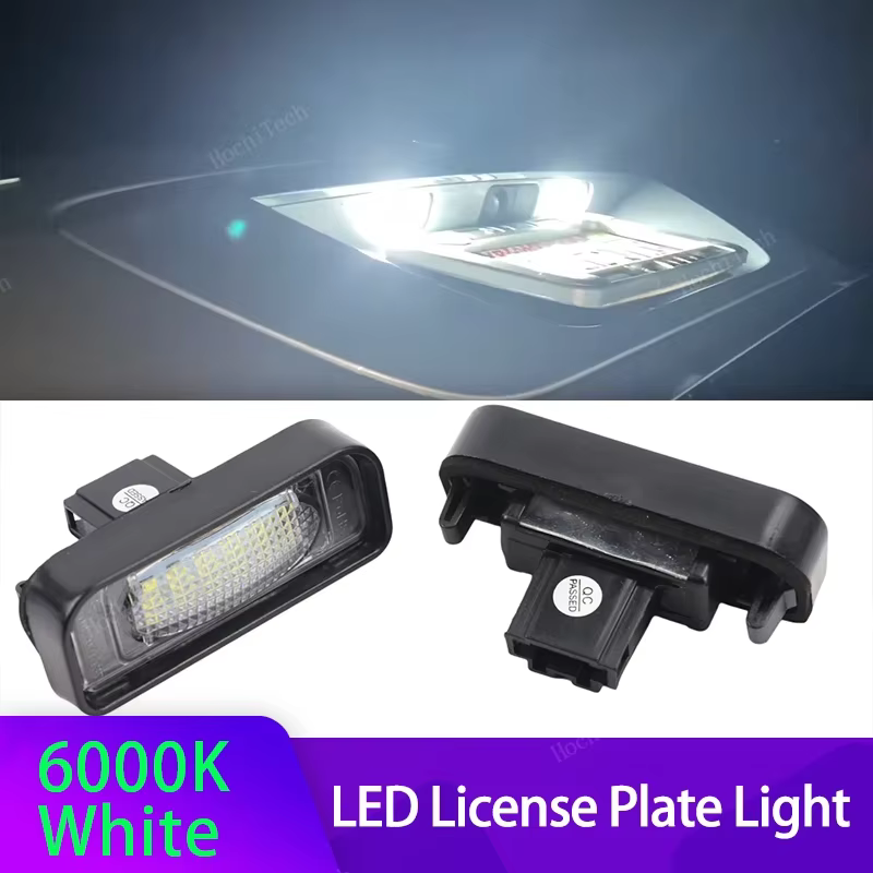 Luces LED matrícula 6500K para Mercedes Clase S W220 (1999-2005)