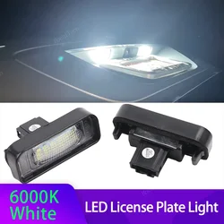 Luces LED matrícula 6500K para Mercedes Clase S W220 (1999-2005)