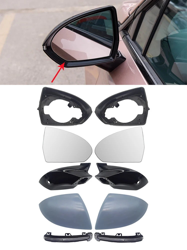 Cubierta espejo retrovisor MG4 EV Mulan con intermitente LED