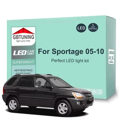 Kit bombillas LED interior Canbus – Kia Sportage II (2005-2010)
