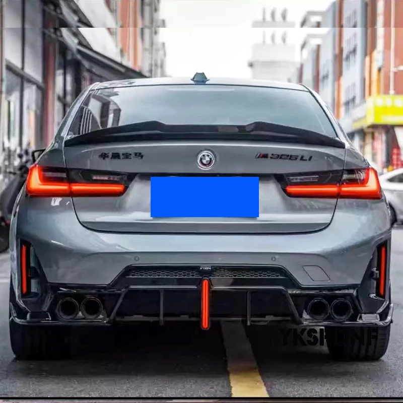 Alerón trasero de fibra de carbono estilo PSM para BMW G20/G28 y M3 G80 - imagen 4