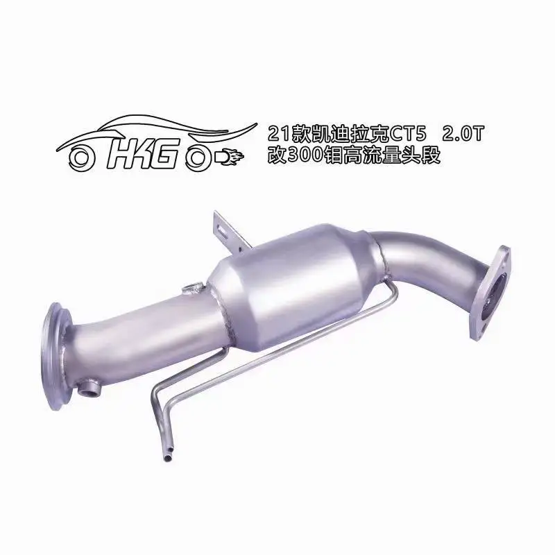 Downpipe turbo acero inoxidable Cadillac CT4/CT5/XT4/XT5 2.0T (2017-2023) - imagen 4