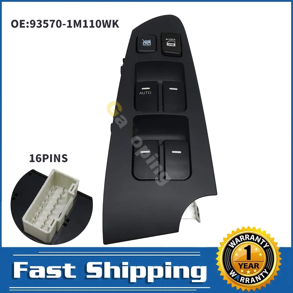 Interruptor elevalunas 93570-1M110WK – Kia Sorento, Forte