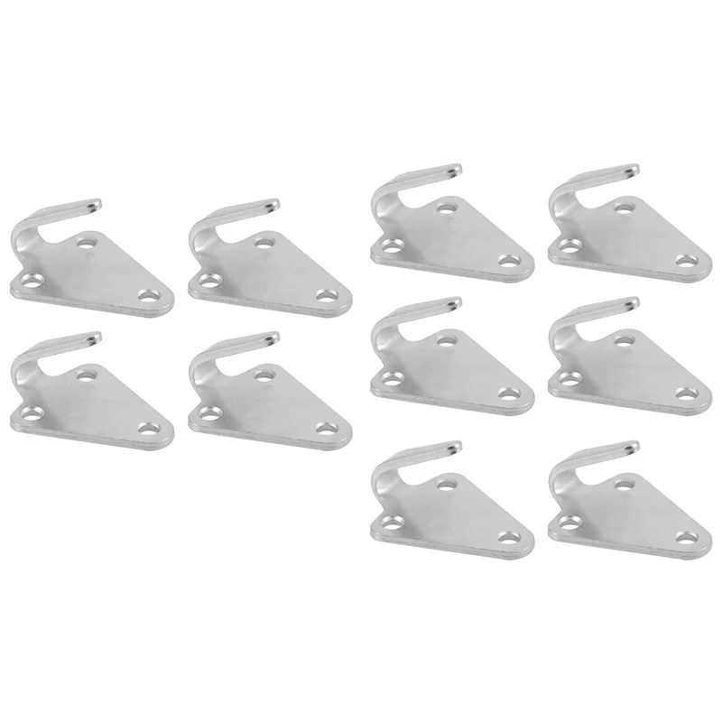 Gancho lona impermeable 3 agujeros – Placa hierro remolques - imagen 4