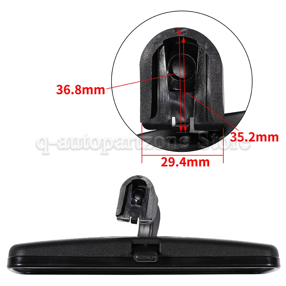 Espejo Retrovisor Interior Ford Focus Fiesta C-Max Mondeo Transit - imagen 3