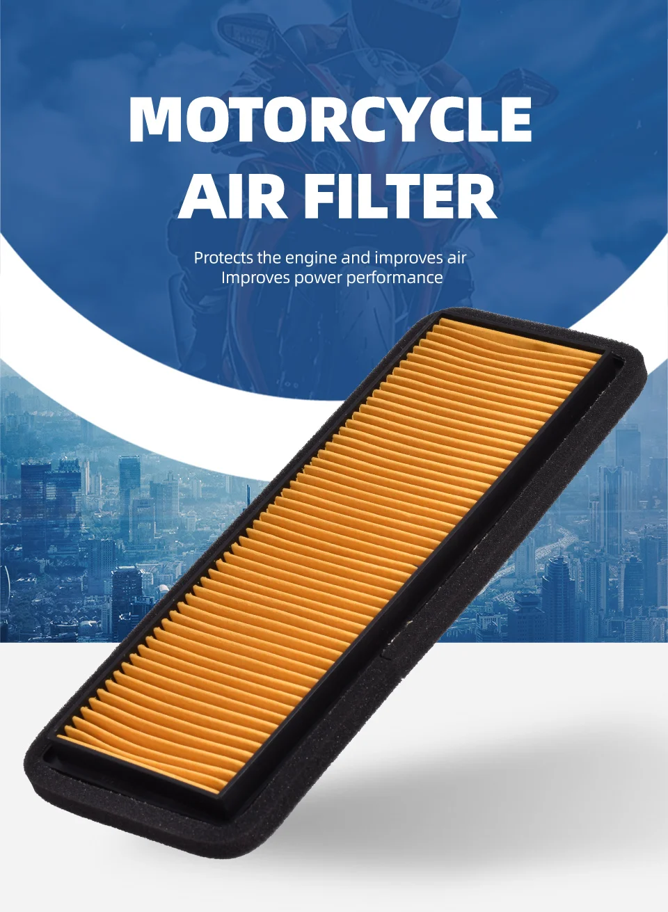 Filtro de aire ASDL con referencia 49200P370000