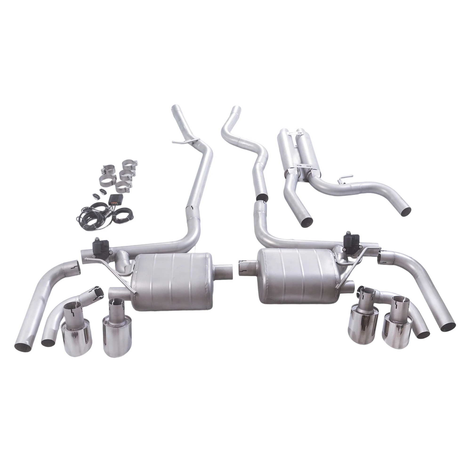 Kit silenciador escape GFC Catback Porsche Cayenne 3.0 4.0 4.8 (2010-2014) - imagen 3