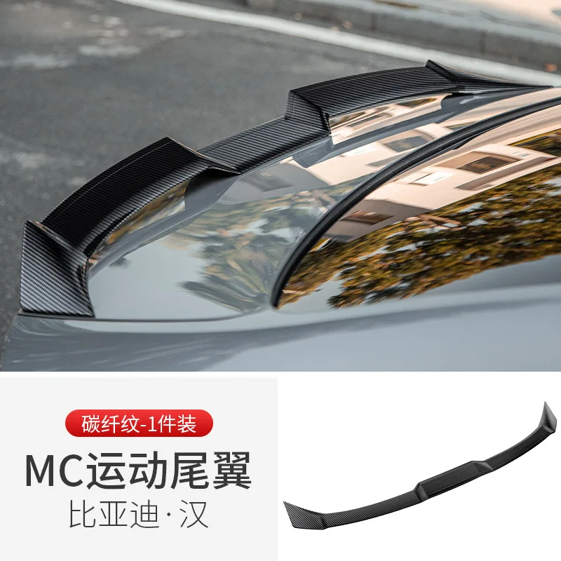 Alerón deportivo ABS fibra de carbono para BYD Han E9 EV 2020-2023 - imagen 3
