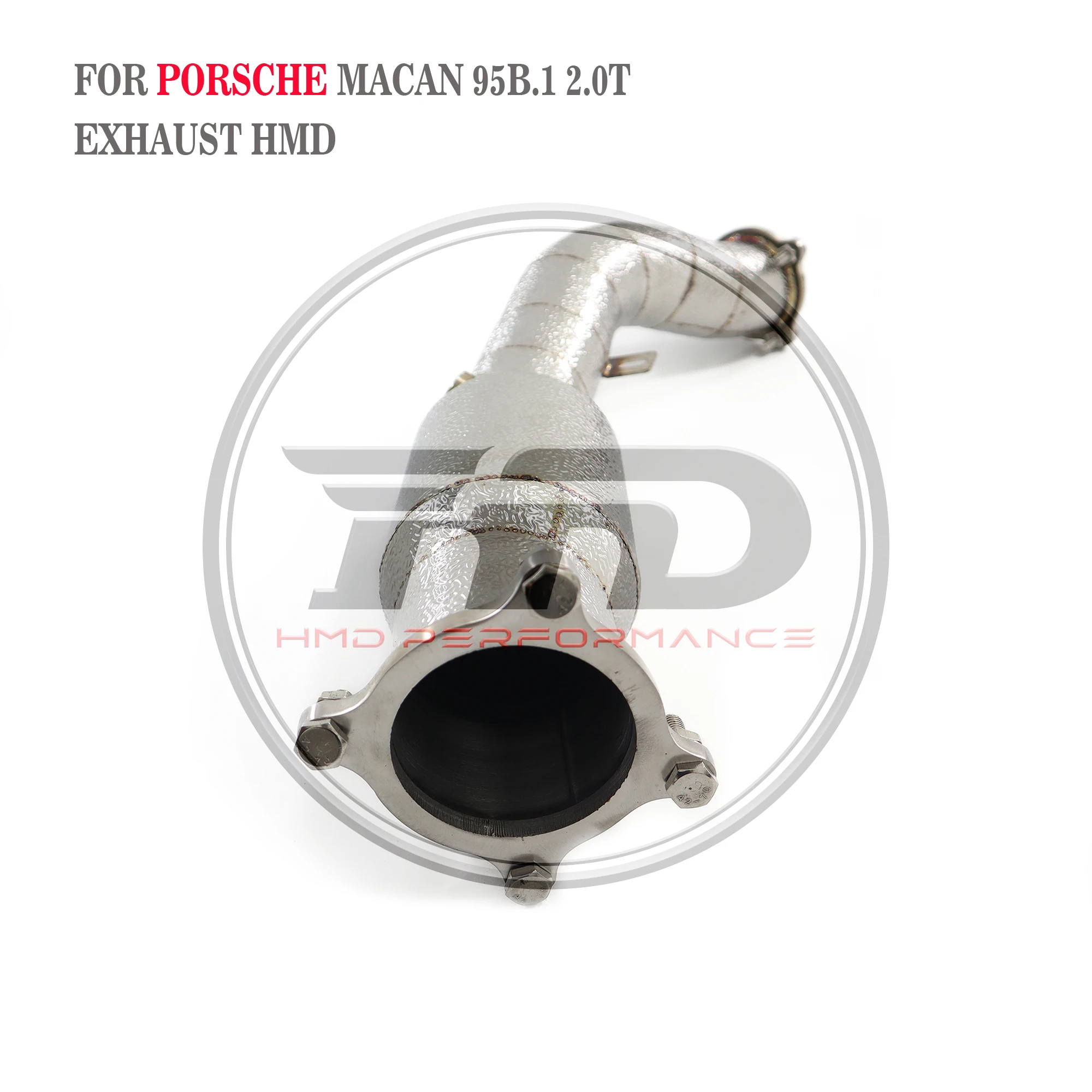 Sistema de escape HMD bajante de alto flujo para Porsche Macan 2.0T