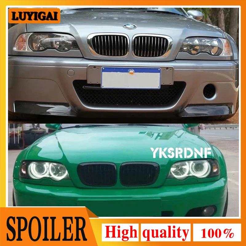 Splitter parachoques BMW E46 M3 CSL fibra de carbono 1999-2001