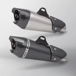 Silenciador universal AT2 51 mm para moto – Yamaha MT-07, R1, Z900