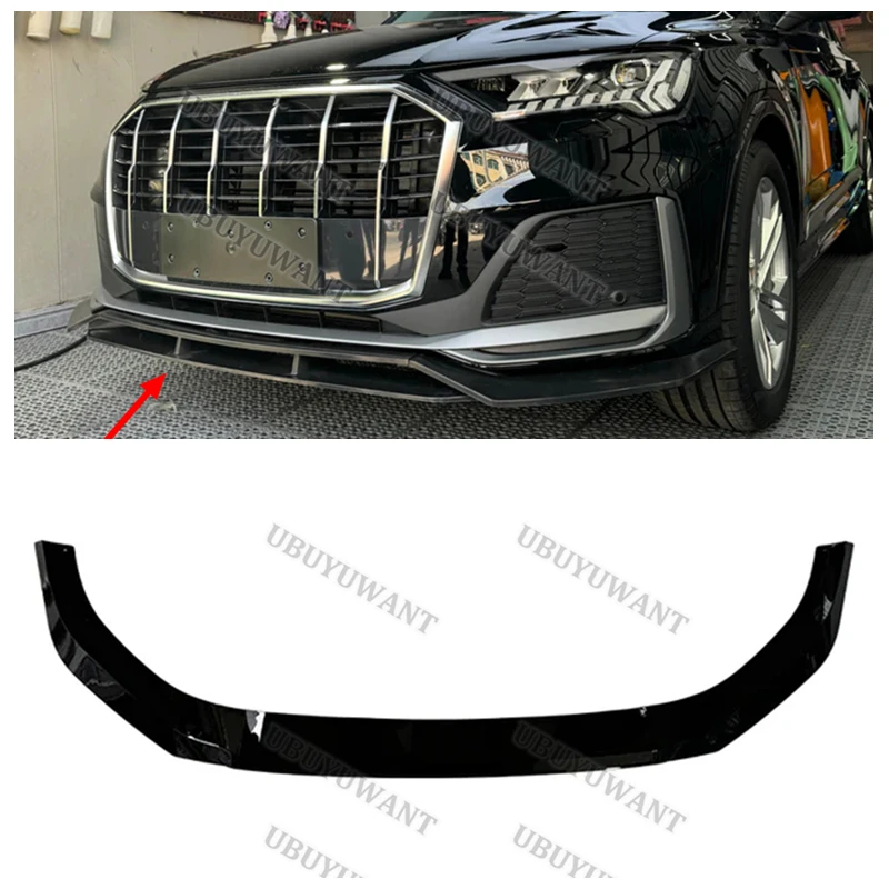 ABS Labio delantero con alerón de barbilla – Audi Q7 S-Line 2020-2024 - imagen 5