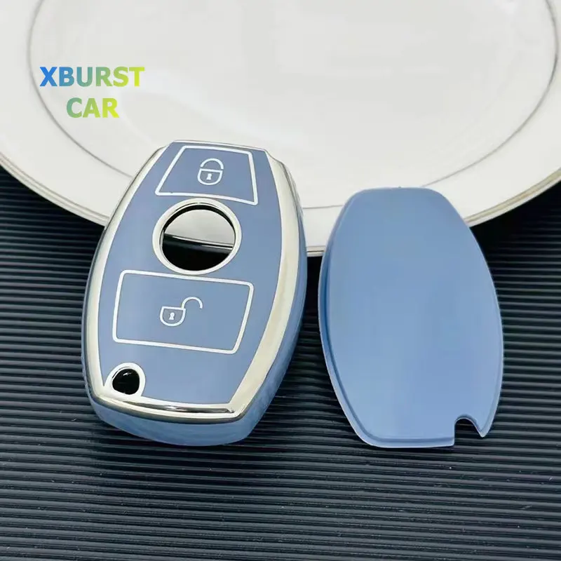 Mercedes-Benz Funda TPU para llavero - con botones, clase CLA