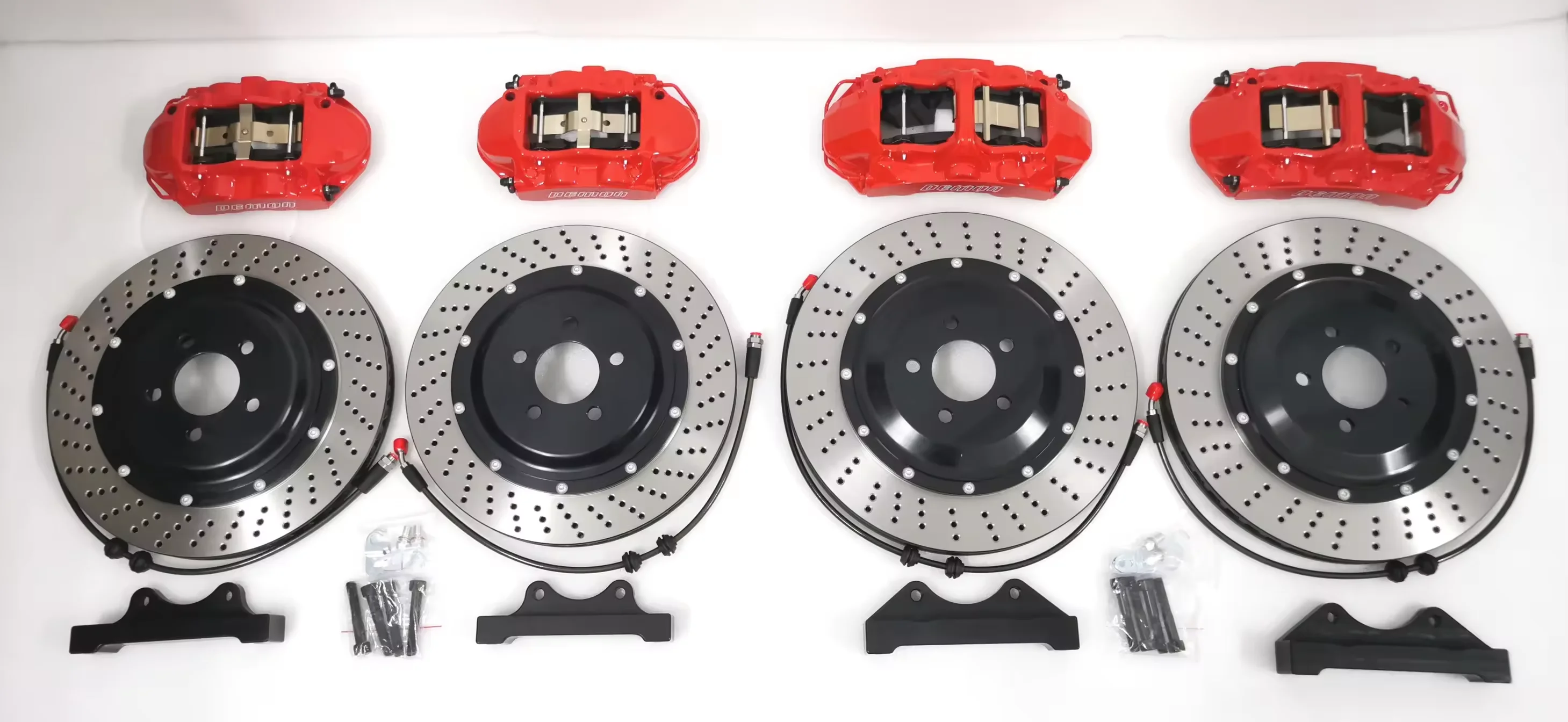 Kit de frenos alto rendimiento Jekit GT6 delantero y GT4 trasero