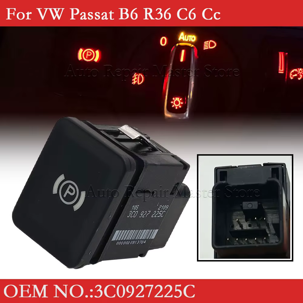 Interruptor freno de estacionamiento 3C0927225C – VW Passat B6/CC - imagen 2