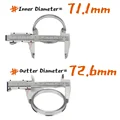 71.1mm to 72.6mm