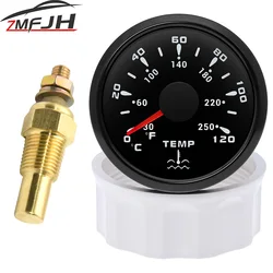 AD 7 Indicador de temperatura del agua 52 mm con sensor 0-120 °C