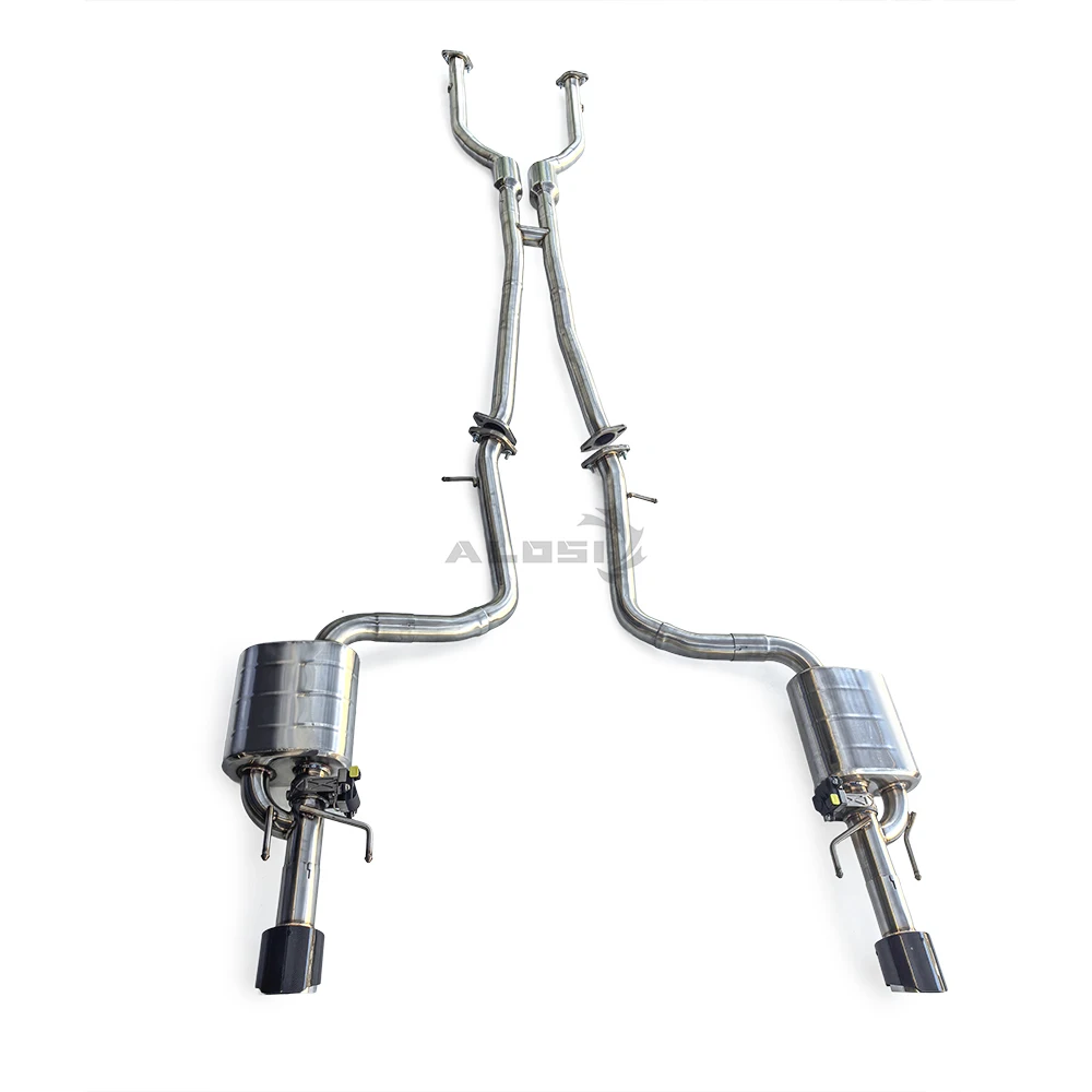 Escape trasero Cat para Toyota IS350 3.5L 2013-2020 Sistema de escape Valvetronic, con kit de control remoto, rendimiento Cat back exhau