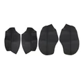 4pcs Black