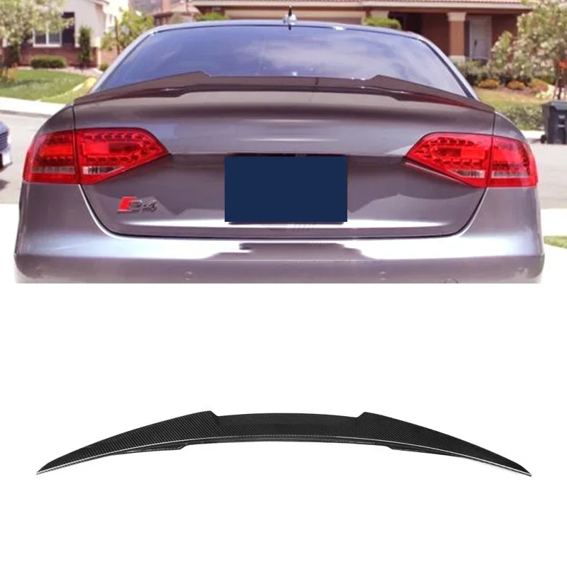 Alerón carbono Audi A4 B8 2008-2012 tipo D maletero